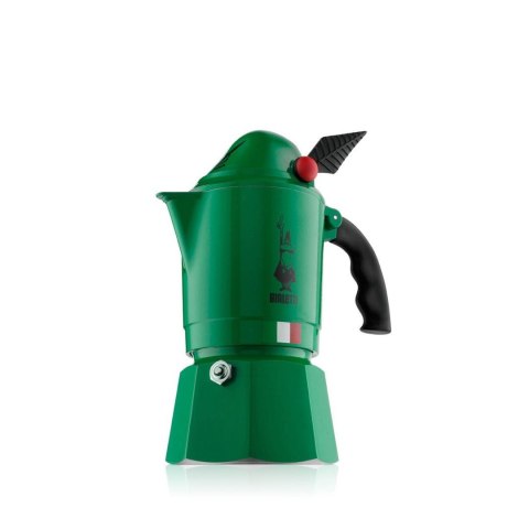 Kawiarka BIALETTI 8006363027625 (0,12 litra; kolor ciemnozielony) Kawiarka BIALETTI 8006363027625 (0,12 litra; kolor ciemnozielony)