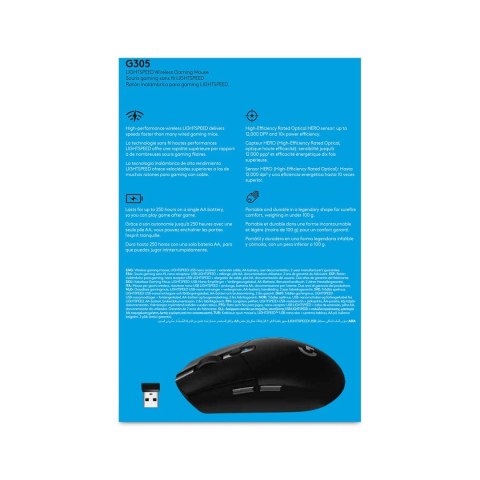 MYSZ LOGITECH G305 LIGHTSPEED MYSZ LOGITECH G305 LIGHTSPEED