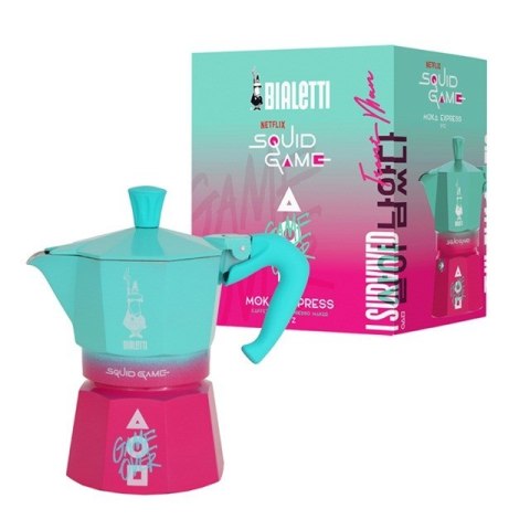 Bialetti kawiarka Moka Express 3tz Squid game Bialetti kawiarka Moka Express 3tz Squid game