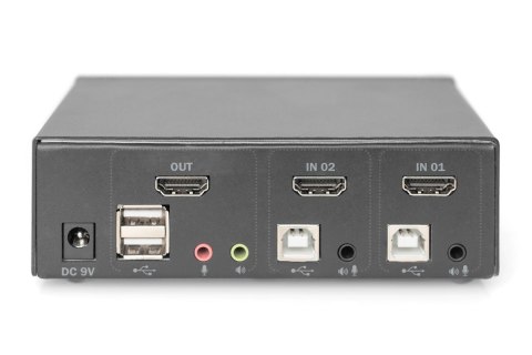 DIGITUS PRZEŁĄCZNIK KVM 2 PORTOWY HDMI, 4K 30HZ DS-12870 DIGITUS PRZEŁĄCZNIK KVM 2 PORTOWY HDMI, 4K 30HZ DS-12870