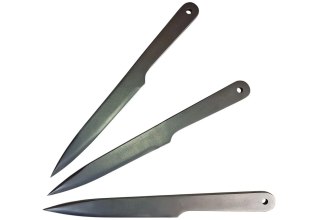 Noże do rzucania KAL22 rzutki 3szt silver KAL22-SR