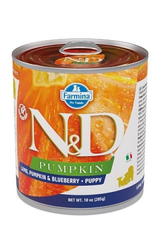 FARMINA N&D Pumpkin Dog Lamb, Pumpkin, Blueberry Puppy - mokra karma dla szczeniąt - 285g