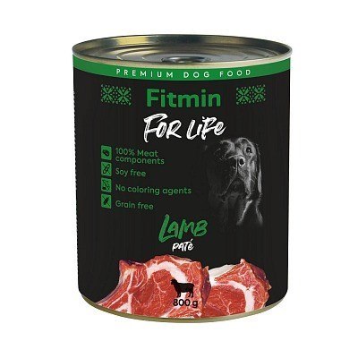 FITMIN for Life Jagnięcina - mokra karma dla psa - 800 g