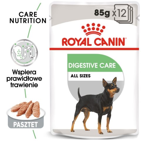 ROYAL CANIN CCN DIGESTIVE CARE LOAF - mokra karma dla psa dorosłego - 12x85g