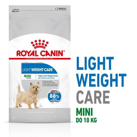 Royal Canin CCN MINI LIGHT WEIGHT CARE - sucha karma dla psa dorosłego - 3kg