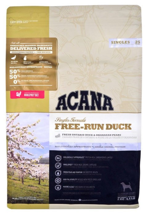 ACANA Free-Run duck dog 2kg ACANA Free-Run duck dog 2kg