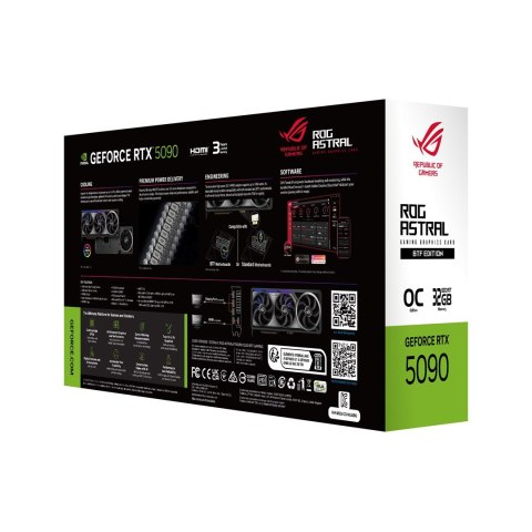 Karta graf. ASUS ROG ASTRAL RTX 5090 32GB OC BTF G. Karta graf. ASUS ROG ASTRAL RTX 5090 32GB OC BTF G.