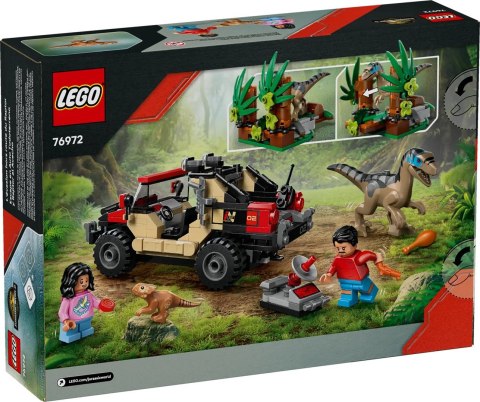 Lego 76972 Jurassic World - Ucieczka terenówką przed raptorem Lego 76972 Jurassic World - Ucieczka terenówką przed raptorem
