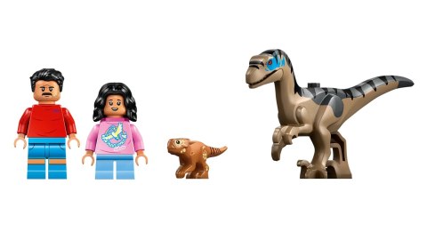 Lego 76972 Jurassic World - Ucieczka terenówką przed raptorem Lego 76972 Jurassic World - Ucieczka terenówką przed raptorem