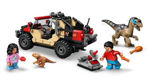 Lego 76972 Jurassic World - Ucieczka terenówką przed raptorem Lego 76972 Jurassic World - Ucieczka terenówką przed raptorem
