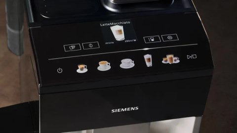 Ekspres ciśnieniowy Siemens TQ513R01 EQ500 (czarny; 15 bar)