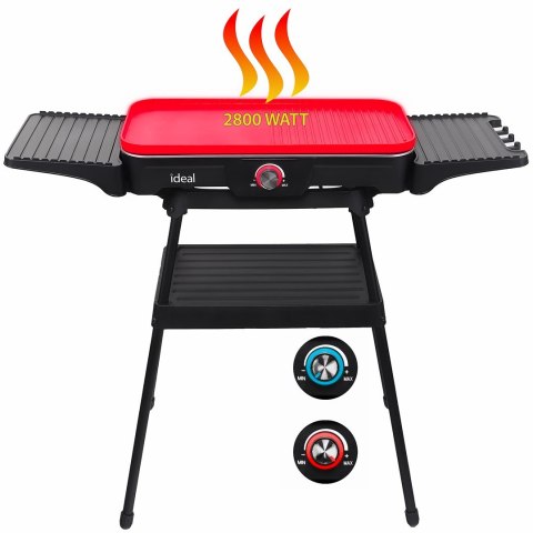 ELDOM GRILL ELEKTRYCZNY WOLNOSTOJĄCY 2W1 (WYPRZEDAŻ)