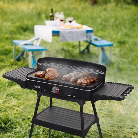 ELDOM GRILL ELEKTRYCZNY WOLNOSTOJĄCY 2W1 (WYPRZEDAŻ)