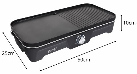 ELDOM GRILL ELEKTRYCZNY WOLNOSTOJĄCY 2W1 (WYPRZEDAŻ)