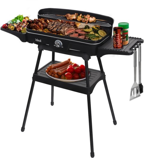 ELDOM GRILL ELEKTRYCZNY WOLNOSTOJĄCY 2W1 (WYPRZEDAŻ)