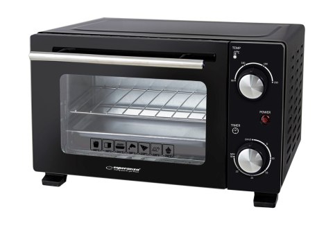 ESPERANZA MINI PIEKARNIK CALZONE 10L 800W EKO007N ESPERANZA MINI PIEKARNIK CALZONE 10L 800W EKO007N