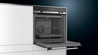 Piekarnik z funkcją pary SIEMENS HR538ABS1 + Płyta indukcyjna SIEMENS EH631BEB6E