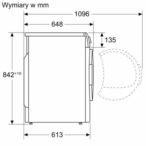 Suszarka do bielizny BOSCH WQG145APPL