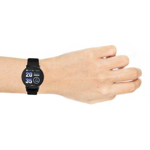 MEDIA-TECH SMARTBAND THAITI, MONITORING CIŚNIENIA KRWI, PULSU ORAZ INNYCH PARAMETRÓW, DWA PASKI NYLONOWE W ZESTAWIE MT871 (WYPRZ