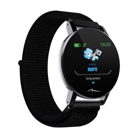 MEDIA-TECH SMARTBAND THAITI, MONITORING CIŚNIENIA KRWI, PULSU ORAZ INNYCH PARAMETRÓW, DWA PASKI NYLONOWE W ZESTAWIE MT871 (WYPRZ