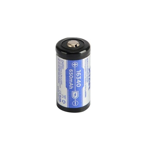 XTAR AKUMULATOR 16340/R-CR123 3,7V 650MAH LI-ION Z ZABEZPIECZENIEM 16340-650 XTAR AKUMULATOR 16340/R-CR123 3,7V 650MAH LI-ION Z ZABEZPIECZENIEM 16340-650