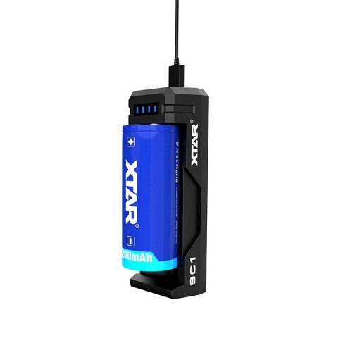 XTAR ŁADOWARKA DO AKUMULATORÓW LI-ION 18650 USB-C SC1 XTAR ŁADOWARKA DO AKUMULATORÓW LI-ION 18650 USB-C SC1