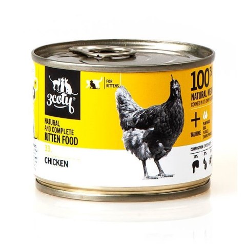 3Coty CHICKEN for Kittens 180g 3Coty CHICKEN for Kittens 180g