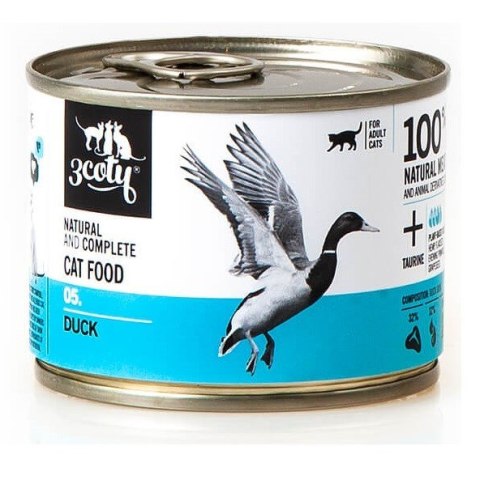 3Coty DUCK for Adult cats 180g 3Coty DUCK for Adult cats 180g