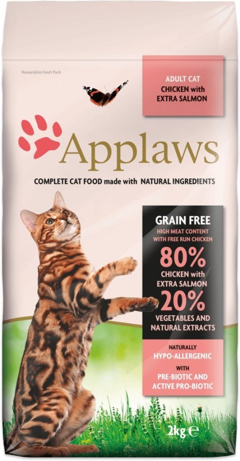 APPLAWS CAT Kurczak i Łosoś - karma dla kotów z wysoką zawartością mięsa - 7,5kg (WYPRZEDAŻ) APPLAWS CAT Kurczak i Łosoś - karma dla kotów z wysoką zawartością mięsa - 7,5kg (WYPRZEDAŻ)