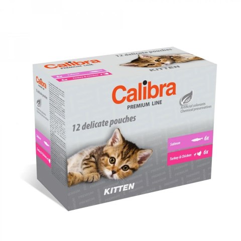 CALIBRA CAT premium kitten multipack 12x100g CALIBRA CAT premium kitten multipack 12x100g