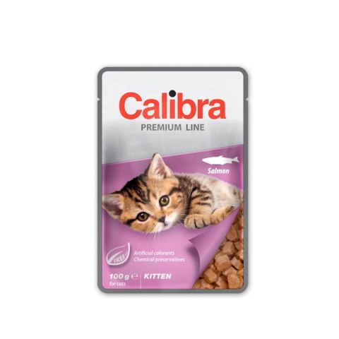 CALIBRA CAT premium kitten salmon 100g CALIBRA CAT premium kitten salmon 100g