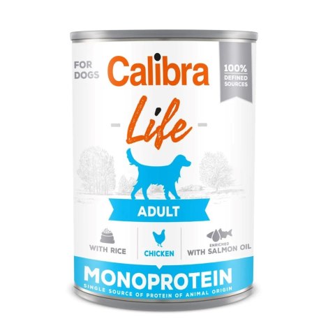 CALIBRA DOG life adult chicken with rice 400g CALIBRA DOG life adult chicken with rice 400g