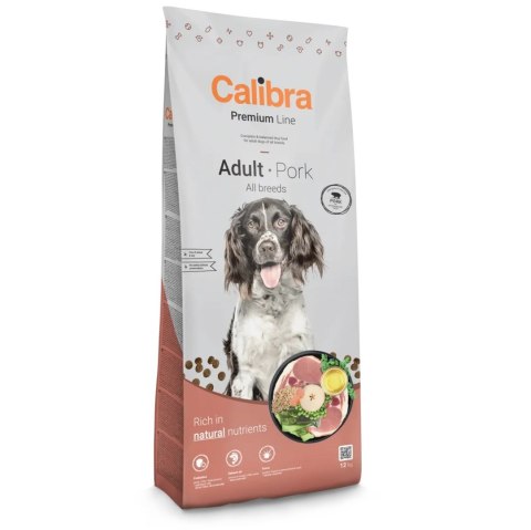 CALIBRA DOG premium adult pork 12kg CALIBRA DOG premium adult pork 12kg
