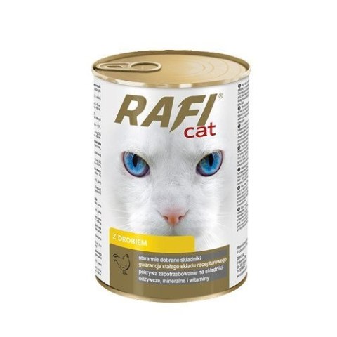 Dolina Noteci Rafi Cat z kurczakiem-kaw. w sos 415g Dolina Noteci Rafi Cat z kurczakiem-kaw. w sos 415g