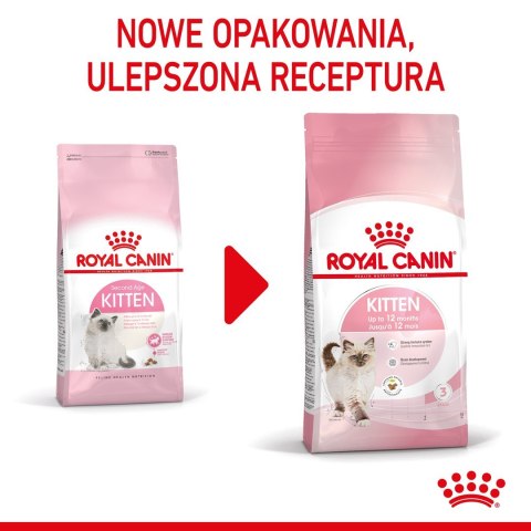 ROYAL CANIN Kitten 36 - sucha karma dla kota - 2 kg (WYPRZEDAŻ)