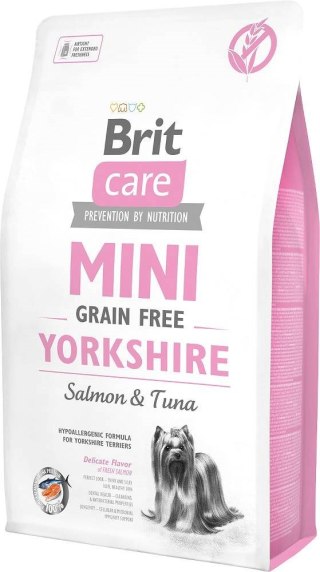 Brit Care Adult Mini GF Salmon & Tuna - Yorkshire - sucha karma z łososiem i tuńczykiem dla psów dorosłych ras miniaturowych - 7