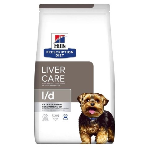 Hill's Prescription Diet Canine Liver Care l/d - sucha karma dla psów ze schorzeniami wątroby - 4 kg