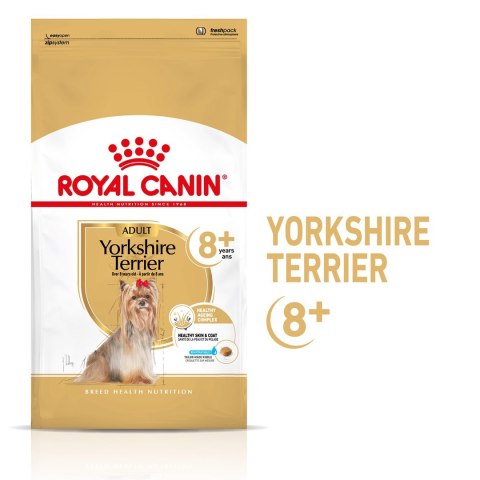 ROYAL CANIN BHN Yorkshire Ageing 8+ - sucha karma dla psa starszego - 1,5kg