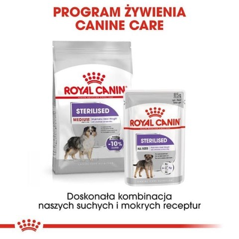 ROYAL CANIN CCN Medium Sterilised Adult - sucha karma dla psa - 12 kg