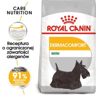 ROYAL CANIN Mini Dermacomfort - karma dla psów dorosłych ras małych - 3kg