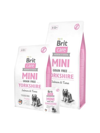Brit Care Adult Mini GF Salmon & Tuna - Yorkshire - sucha karma dla psa - 7 kg (WYPRZEDAŻ)