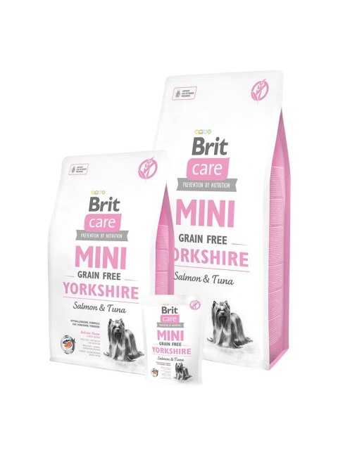 Brit Care Adult Mini GF Salmon & Tuna - Yorkshire - sucha karma dla psa - 7 kg (WYPRZEDAŻ) Brit Care Adult Mini GF Salmon & Tuna - Yorkshire - sucha karma dla psa - 7 kg (WYPRZEDAŻ)