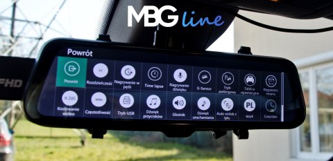 Wideorejestrator lusterko MBG Line HS900 PRO Sony (WYPRZEDAŻ) Wideorejestrator lusterko MBG Line HS900 PRO Sony (WYPRZEDAŻ)