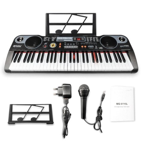 MQ 6115L KEYBOARD - Organy z mikrofonem dla dzieci do nauki gry MQ 6115L KEYBOARD - Organy z mikrofonem dla dzieci do nauki gry