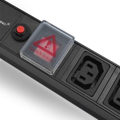 Listwa Qoltec 53998 (kolor czarny) Listwa Qoltec 53998 (kolor czarny)