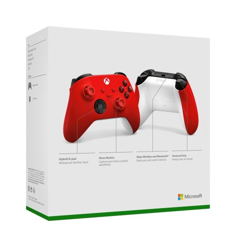 Microsoft Xbox Series Kontroler - Pulsujący czerwon (WYPRZEDAŻ) Microsoft Xbox Series Kontroler - Pulsujący czerwon (WYPRZEDAŻ)