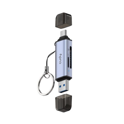 Czytnik kart CUDY UH200 2-In-1 USB 3.0 Czytnik kart CUDY UH200 2-In-1 USB 3.0