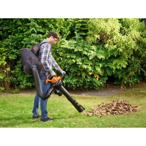 Odkurzacz do liści 3000W BEBLV300-QS Black+Decker