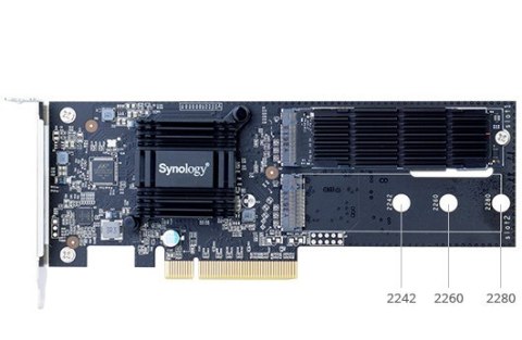 Synology Dual M.2 SSD adapter M2D18 Synology Dual M.2 SSD adapter M2D18