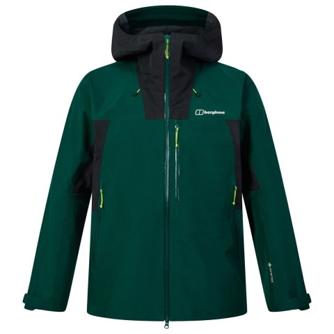 Kurtka z membraną Berghaus Ridge-Seeker GTX Jacket roz. L zielona + Berghaus M RIDGE-SEEKER GTX PANT BLK/BLK roz. 34 Kurtka z membraną Berghaus Ridge-Seeker GTX Jacket roz. L zielona + Berghaus M RIDGE-SEEKER GTX PANT BLK/BLK roz. 34